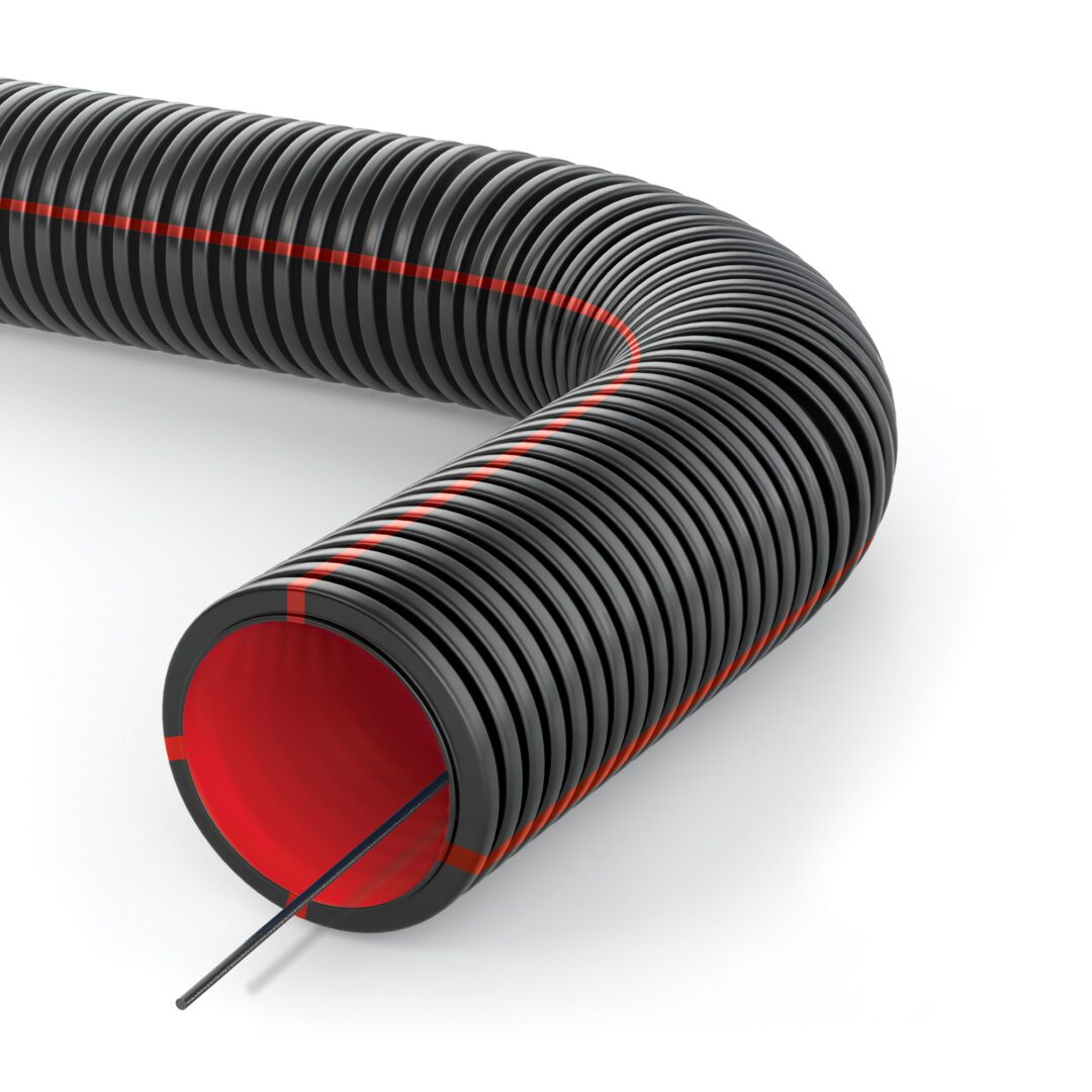 GEOSUB double structured wall pliable conduit