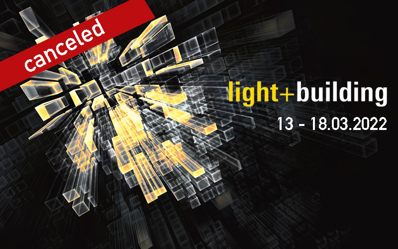 Light + Building: New dates on March 2022