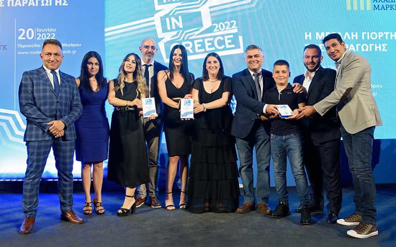 Triple distinction at the “Made in Greece Awards 2022” for the multi-layered conduits of KOUVIDIS