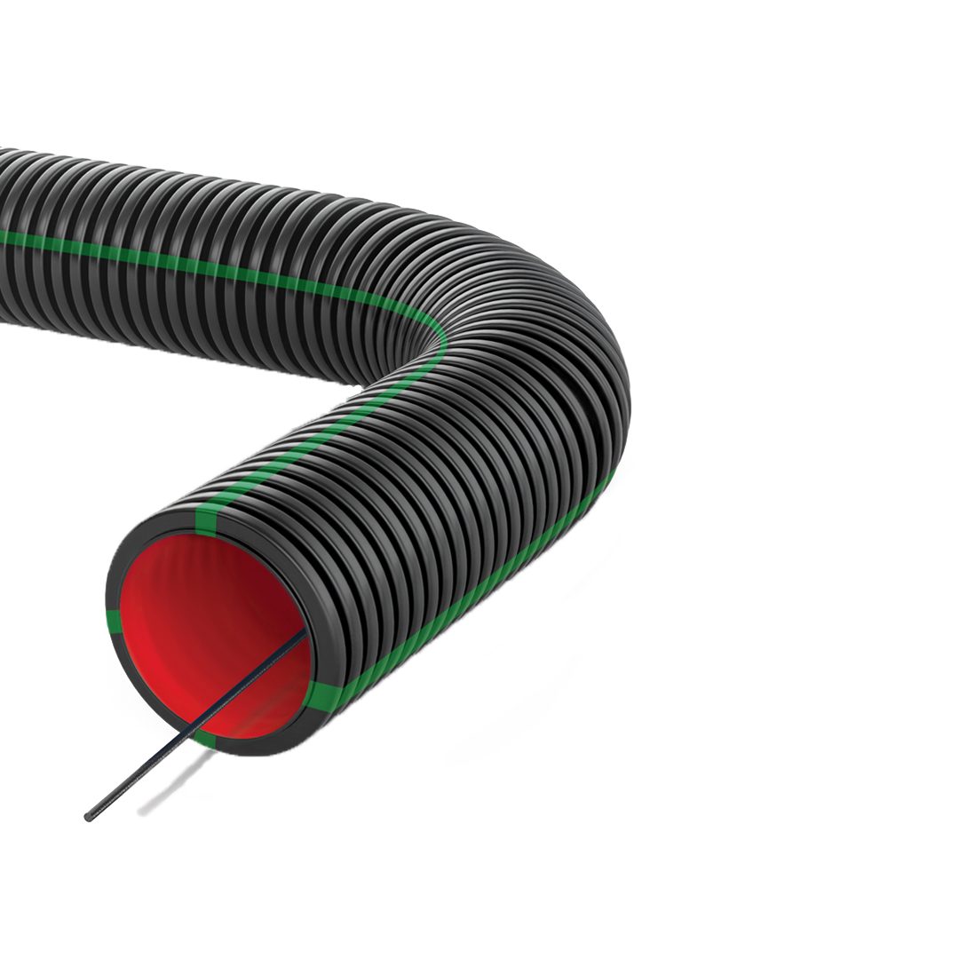 GEONFLEX double structured wall corrugated pliable conduit